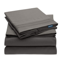 Load image into Gallery viewer, Yaufey Queen Sheet Set - Extra Soft Cooling Bed Sheets - Deep Pocket up to 16 inch Mattress - Wrinkle, Fade, Stain Resistant - 4 Piece