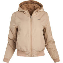 Load image into Gallery viewer, Yaufey Women’s Jacket - Reversible Teddy Sherpa Windbreaker Jacket