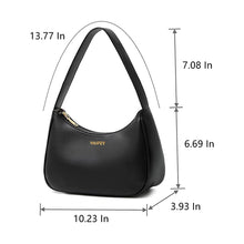 Load image into Gallery viewer, Yaufey Shoulder Bags for Women, Cute Hobo Tote Handbag Mini Clutch Purse with Zipper Closure