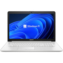 Load image into Gallery viewer, Yaufey Notebook Laptop, 17.3" Full HD Non-Touch Display, 11th Gen Intel Core i5-1135G7 Quad-Core Processor, 16GB DDR4 RAM, 1TB HDD, Backlit Keyboard, Webcam, HDMI, Wi-Fi, Windows 11 Home