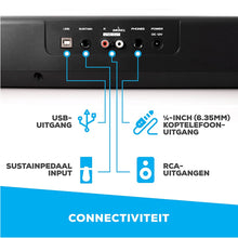 Load image into Gallery viewer, Yaufey – 88 Key Digital Piano Keyboard with Semi Weighted Keys, 2x20W Speakers, 5 Voices, Split, Layer and Lesson Mode