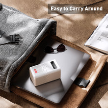 Load image into Gallery viewer, Yaufey Mini Projector, Android 9.0 System Smart DLP Projector for Home Theater With Carrying Bag and Tripod, Built-in Battery Support Wifi, 1080P, Bluetooth Speaker, HDMI USB Devices