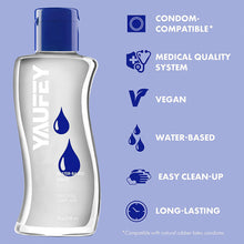 Load image into Gallery viewer, Yaufey Liquid, Water Based Personal Lubricant, 5 oz.