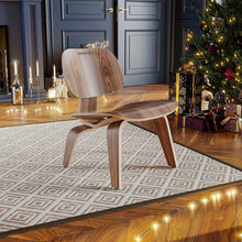 Load image into Gallery viewer, Yaufey Modern Chair Molded Plywood Accent Chair Solid Wooden Reading Side Chair for Bedroom, Study, Office